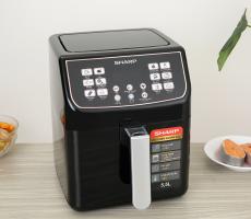 Nồi chiên không dầu Sharp KF-AF55EV-BK 5.5 lít