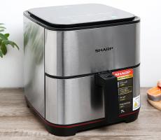 Nồi chiên không dầu Sharp KF-AF70EV-ST 7 lít